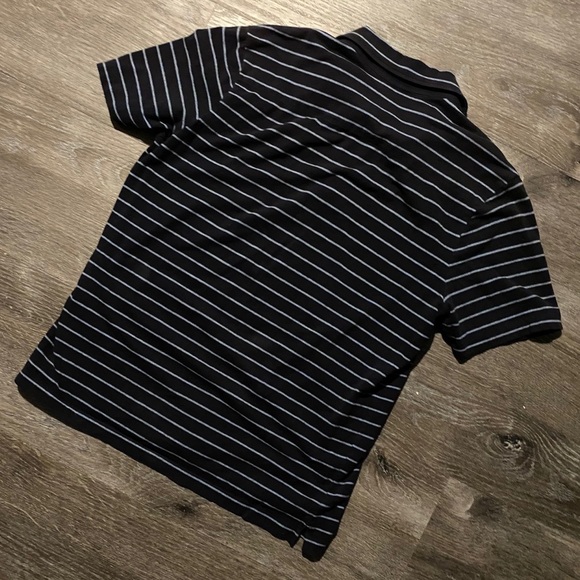 Express Navy/Light Blue Collared Shirt - Picture 2 of 3